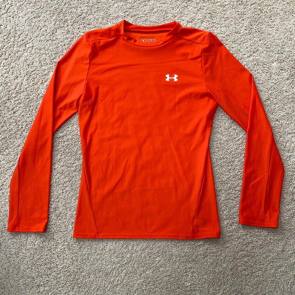 Under Armour Boy’s HeatGear Longsleeve Shirt